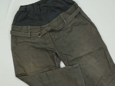 czarne legginsy ciążowe: Spodnie materiałowe damskie, rozmiar XL — 2