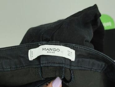 jakie rajstopy do srebrnej sukienki: Mango, Material trousers for women, size M (EU 38) — 4