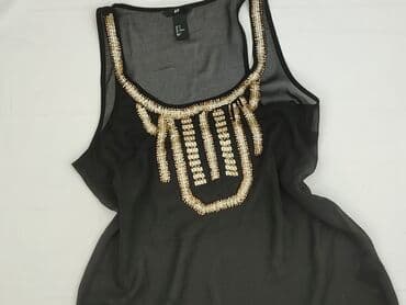bluzka z kwadratowym dekoltem h: H&M, Жіноча блуза, розмір S — 1