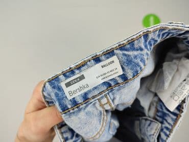 jeansy carrot co to znaczy: Bershka, Jeansy damskie, rozmiar XS — 4