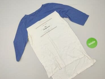 bluzki z krótkim rękawem plus size: Tunika damska, rozmiar S — 2