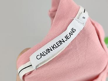 bluzki ck: Calvin Klein Jeans, T-shirt damski, rozmiar S — 4