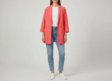 pomarańczowa marynarka mohito: United Colors of Benetton, Kurtka przejściowa damska, rozmiar L — 1