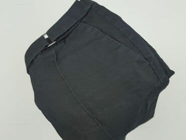 spodnie czarne damskie z niskim stanem: Spodnie materiałowe damskie, rozmiar S — 5