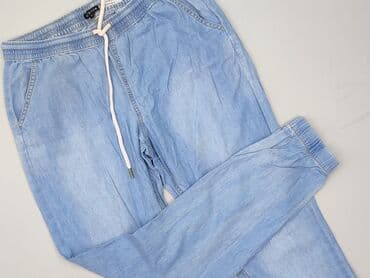 jeans jogger damskie: Jeansy damskie, rozmiar L — 1