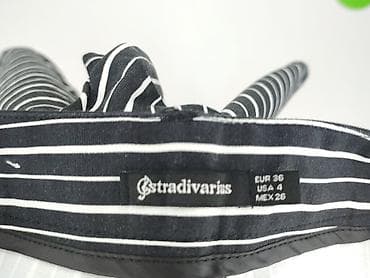 spodnie stradi: Stradivarius, Spodnie materiałowe damskie, rozmiar S — 4