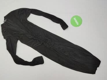 czarna sukienka ze srebrnymi wstawkami: Boohoo, Sukienka damska, S — 2