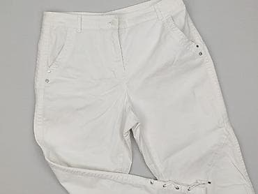 short: Material trousers for women, size L — 1