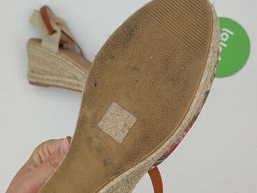 sandały koturna ccc: Sandals for women, size 40 — 5