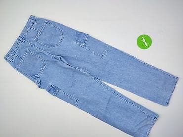 pull and bear ogrodniczki: Sinsay, Spodnie cargo damskie, rozmiar S — 3