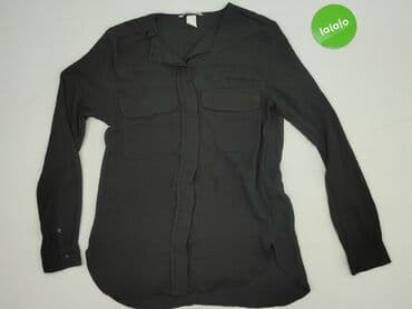 czarne body z długim rękawem h m: H&M, Women's blouse, size XS — 7