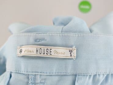 jeansy jasne damskie: House, Spodnie materiałowe damskie, rozmiar S — 4