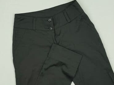 zara woskowane spodnie: Material trousers for women, size S (EU 36) — 1