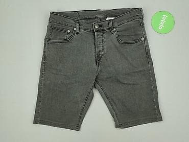 czarne cargo pull and bear: H&M, Szorty dla mężczyzn, rozmiar L — 2