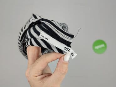 czarne t shirty w serek damskie: 157, T-shirt damski, rozmiar XS — 5