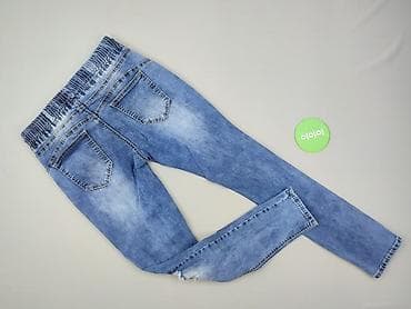 pull on trousers h: Jeansy damskie, rozmiar L — 3