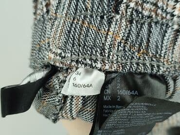 zara spodnie paperbag: Material trousers for women, size S — 7