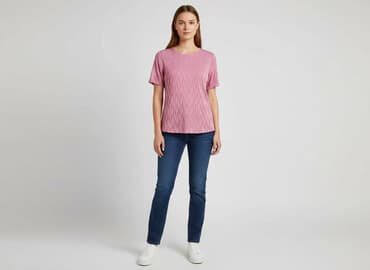 eleganckie bluzki andżela: Bluzka damska, rozmiar One size — 6