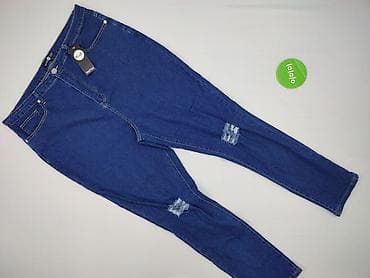 dżins border: Boohoo, Jeansy damskie, rozmiar 2XL — 2