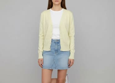 edc sweter: Qed London, Kardigan damski, rozmiar S — 6