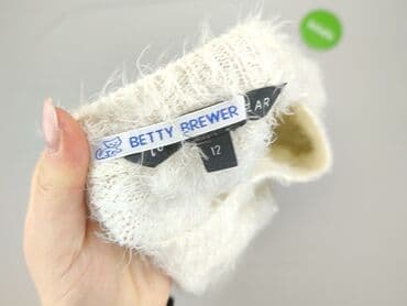 sweter w chmurki: Sweter damski, rozmiar L — 4