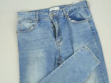 niebieska sukienka pull and bear: PULL&BEAR, Jeansy damskie, L — 1