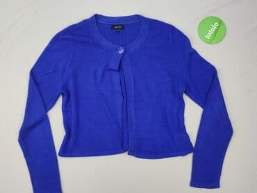 mohito sweter w paski: Papaya, Kardigan damski, M — 2