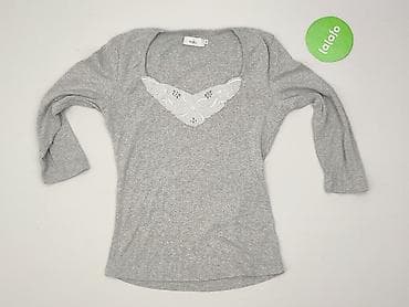 szara bluza h: Bluzka damska, rozmiar S — 2