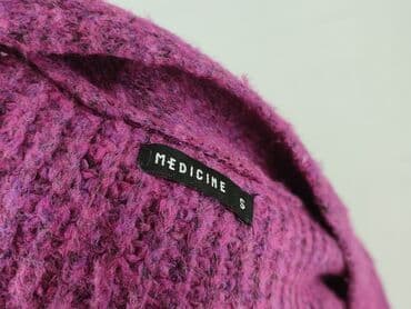 sweter w paski z serduszkiem: Medicine, Kardigan damski, S — 4