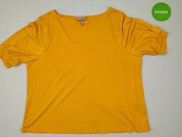 białe bluzki basic: H&M, Bluzka damska, rozmiar XL — 2