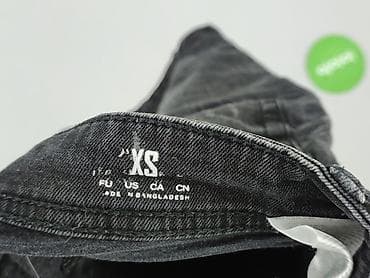 czerwone jeansy: Denim Co, Szorty damskie, rozmiar XS — 5