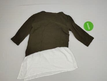 khaki bluzki: Basic, Bluzka damska, rozmiar M — 4