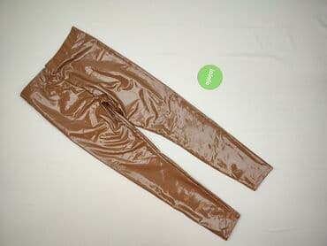 spodnie skórzane massimo dutti: Amisu, Legginsy Ze skóry ekologicznej damskie, rozmiar L — 3