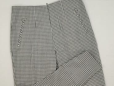 new yorker spodnie w krate: Material trousers for women, size XL — 2