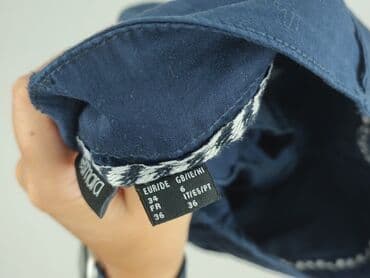 granatowe chinosy damskie: Esmara, Spodnie materiałowe damskie, rozmiar XS — 5