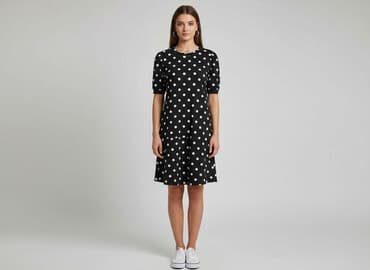 sukienki w groszki reserved: Sukienka damska, rozmiar M — 6