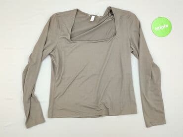 t shirty z dekoltem v allegro: H&M, Women's blouse, size L (EU 40) — 2
