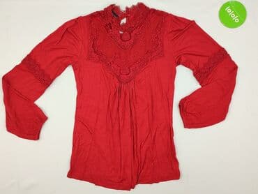 bluzki czerwona koronka: Bodyflirt, Bluzka damska, rozmiar S — 2