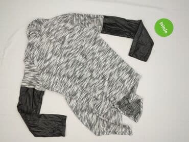 srebrne bolerko do sukienki: Kardigan damski, rozmiar One size — 3