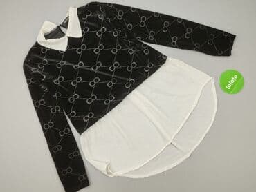 czarna bluza 134: New Collection, Bluzka damska, rozmiar S — 2