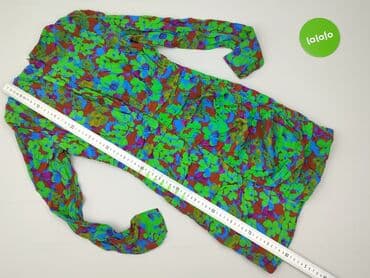 zara sukienka w kwiaty z bufiastymi rękawami: Zara, Women`s dress, size S — 4