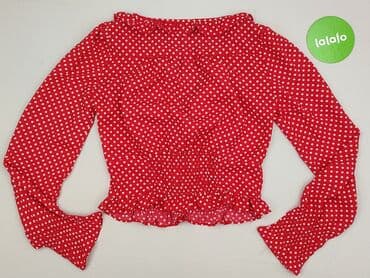 bluza z czerwonym napisem: Bik Bok, Bluzka damska, rozmiar XS — 3