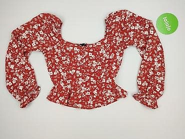 deichmann botki czerwone: Sinsay, Bluzka damska, rozmiar XS — 2