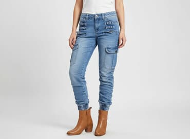 jeansy damskie wyprzedaż promocja: Jeansy damskie, rozmiar M — 7