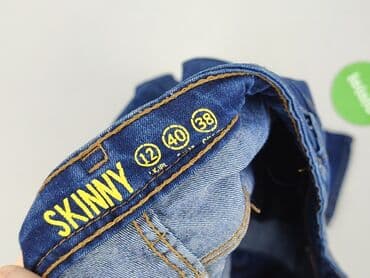 zara woskowane spodnie: Skinny, Jeans for women, size L (EU 40) — 4