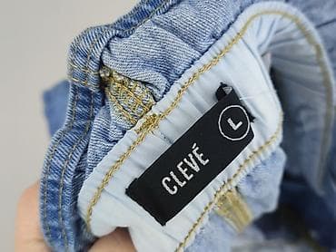 jeans slouchy: Szorty damskie, rozmiar L — 4