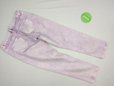 fioletowe jeansy damskie: Denim, Jeansy damskie, rozmiar M — 3