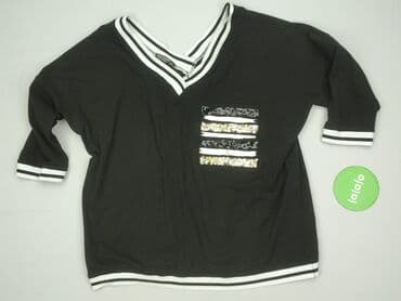 złota bluzka cekinowa: Bluzka damska, rozmiar M — 2