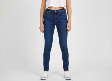 hm buty sniegowce: H&M, Jeansy damskie, rozmiar 2XS — 8