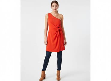 czerwona sukienka cropp: Fransa, Sukienka damska, rozmiar M — 7